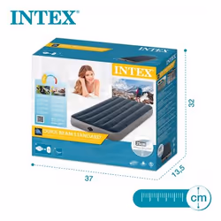 Intex 64781 materasso ad aria Materasso singolo Grigio Unisex