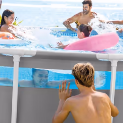 Intex 26730NP piscina fuori terra Piscina con bordi Piscina rotonda Grigio - Vista aggiuntiva 6