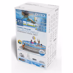 Intex 26730NP piscina fuori terra Piscina con bordi Piscina rotonda Grigio - Vista aggiuntiva 7