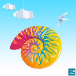 Intex 58791EU galleggiante da piscina e da spiaggia Multicolore Fantasia Vinile Materassino galleggiante - Vista aggiuntiva 4