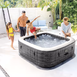 Intex 28450EX vasca idromassaggio e spa 795 L 4 persona(e) Quadrato Grigio - Vista aggiuntiva 6