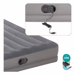 Intex 64114 materasso ad aria Doppio materasso Grigio Unisex - Vista aggiuntiva 5