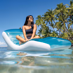 Intex 56874EU materasso ad aria Materasso singolo Blu, Bianco - Vista aggiuntiva 4