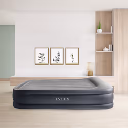 Intex DuraBeam+ Deluxe Pillow Rest Raised Doppio materasso Grigio chiaro Unisex - Vista aggiuntiva 5
