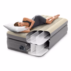 Intex DuraBeam Prime Comfort Elevated Materasso singolo Grigio
