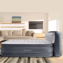 Intex DuraBeam Ultra Plush Headboard Doppio materasso Grigio chiaro Unisex - Vista aggiuntiva 6