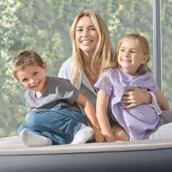 Intex 64126ND materasso ad aria Doppio materasso Grigio chiaro Unisex - Vista aggiuntiva 6