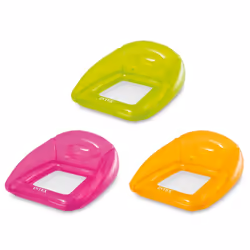 Intex 56802EU, Trasparente, Sedia a sdraio galleggiante, Monocromatico, PVC, Uomo/Donna, Intex is dedicated to the safe use o ...