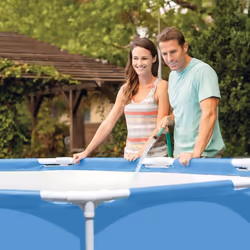 Intex 28209NP piscina fuori terra Piscina con bordi Piscina rotonda 700 L Blu - Vista aggiuntiva 8