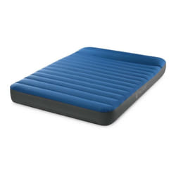 64012 - Materasso Gonfiabile Camping Piazza e Mezza in tpu, Blu, con Pompa Elettrica Portatile, 137x191x22 cm - Intex
