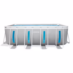 Intex 26770NP piscina fuori terra Piscina con bordi Piscina rettangolare Grigio