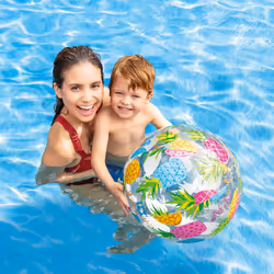 Intex 59040NP pallone da spiaggia 51 cm Vinile Colori assortiti, Multicolore, Trasparente - Vista aggiuntiva 7