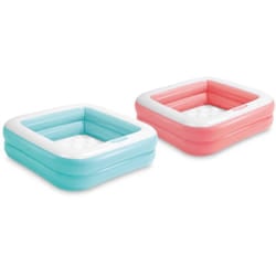 Intex Piscina Baby Rettangolare Cm 86X86X25