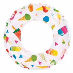 Intex 59230NP galleggiante da piscina e da spiaggia Colori assortiti Immagine Vinile Anello di nuoto - Vista aggiuntiva 4