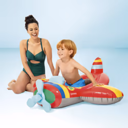 Intex 59380NP galleggiante da piscina e da spiaggia Colori assortiti Immagine Vinile Gonfiabile cavalcabile - Vista aggiuntiva 8