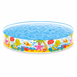 Intex 56451, Piscina gonfiabile, 443 L, Rotondo, 3 anno/i, Multicolore