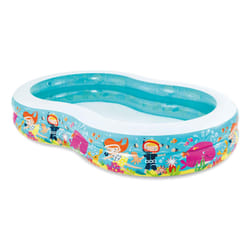 Intex 56490 Piscina gonfiabile Piscina ovale 700 L Blu, Multicolore