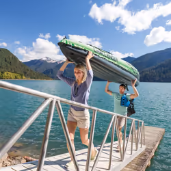 Intex 68306NP kayak da sport 2 persona(e) Blu, Verde, Grigio Cloruro di polivinile (PVC) Kayak gonfiabile - Vista aggiuntiva 4
