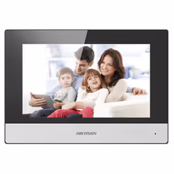 Hikvision DS-KH6320-WTE1 Monitor intercom postazione interna videocitofono WiFi/IP con display LCD TFT a colori da 7“ con ris ...