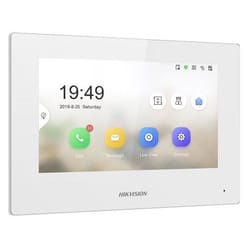Hikvision Pro Series DS-KH6320-WTE2-W sistema per video-citofono 17,8 cm (7") Bianco
