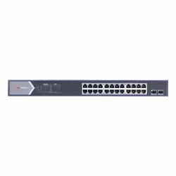 Hikvision DS-3E0526P-E/M switch di rete Non gestito L2 Gigabit Ethernet (10/100/1000) Supporto Power over Ethernet (PoE) Nero