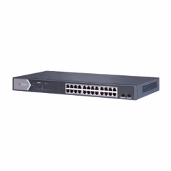 Hikvision DS-3E0526P-E/M switch di rete Non gestito L2 Gigabit Ethernet (10/100/1000) Supporto Power over Ethernet (PoE) Nero - Vista aggiuntiva 5