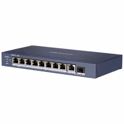 Hikvision DS-3E0510HP-E, Non gestito, Gigabit Ethernet (10/100/1000), Full duplex, Supporto Power over Ethernet (PoE)