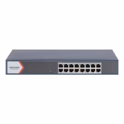 Hikvision DS-3E1516-EI switch di rete Gestito Gigabit Ethernet (10/100/1000) 1U Blu