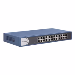 Hikvision DS-3E1524-EI, Gestito, Gigabit Ethernet (10/100/1000), Full duplex, Montaggio rack, 1U