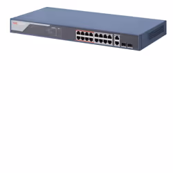 Hikvision DS-3E1318P-SI, Gestito, L2, Gigabit Ethernet (10/100/1000), Full duplex, Supporto Power over Ethernet (PoE)