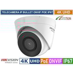 Telecamera dome ip 8MP 4K ultra hd 2.8MM onvif poe H.265+ IP67 - Hikvision