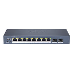 Hikvision DS-3E1510P-SI switch di rete Gestito L2 Gigabit Ethernet (10/100/1000) Supporto Power over Ethernet (PoE) Nero
