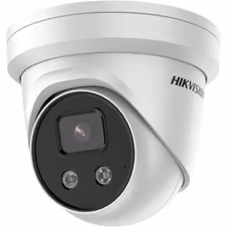 4K AcuSense Fixed Turret Network Camera High quality imaging with 8 MP resolution Excellent low-light performance with powere ...