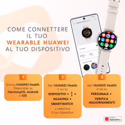 Huawei WATCH GT 3 Pro 3,35 cm (1.32") AMOLED 43 mm Digitale 466 x 466 Pixel Touch screen 4G Bianco GPS (satellitare) - Vista aggiuntiva 7