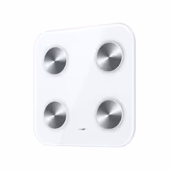 Huawei Scale 3, Bilancia pesapersone elettronica, 150 kg, Bianco, kg, Quadrato, ABS, Vetro temperato