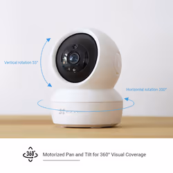EZVIZ C6N 4MP Sferico Telecamera di sicurezza IP Interno Scrivania - Vista aggiuntiva 6