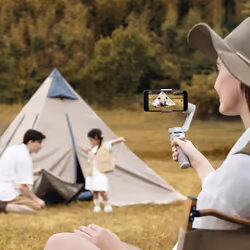 DJI Osmo Mobile SE Stabilizzatore per fotocamera per smartphone Grigio, Bianco - Vista aggiuntiva 8