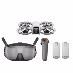 DJI Neo Motion Combo, 4 rotori, 12 MP, 3840 x 2880 Pixel, 7000 m, 1435 mAh, Nero, Bianco