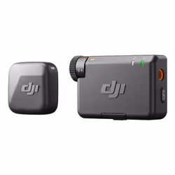 DJI Mic Mini, Omnidirezionale, 120 dB, 24 dB, Ricevitore da montare sulla fotocamera, Trasmettitore bodypack, 2,4 - 2,4835 GH ...
