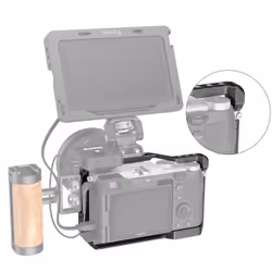 SmallRig Cage Sony A7C custodia per macchine fotografiche 1/4, 3/8" Nero - Vista aggiuntiva 4