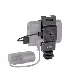 SmallRig Power bank Adapter 3085 supporto per telecamera Alluminio, Silicone Nero - Vista aggiuntiva 5