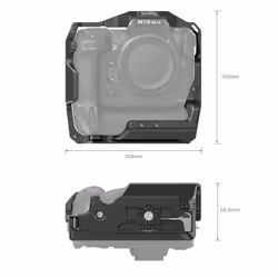 SmallRig 3195 custodia per macchine fotografiche 1/4, 3/8" Nero