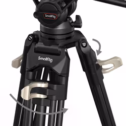 SmallRig Tripod treppiede Fotocamere digitali/film 3 gamba/gambe Nero - Vista aggiuntiva 6