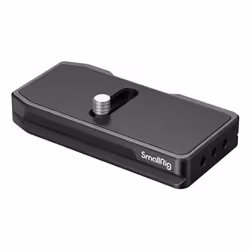 SmallRig MD4150, Piastra di montaggio, Nero, Alluminio, Policarbonato (PC), 1/4-20", M2.5, Sony,Leica,Apple,Nikon, Canon,Pana ...