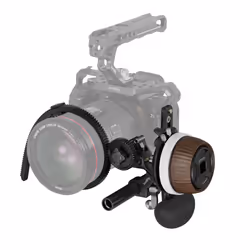 SmallRig Follow Focus F60, Motore di messa a fuoco, Nero, Legno, Alluminio, Policarbonato (PC), Poliossimetilene (POM), Legno ...