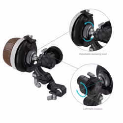 SmallRig Follow Focus F60 Motore di messa a fuoco Nero, Legno Alluminio, Policarbonato (PC), Poliossimetilene (POM), Legno 1 pz Standard Φ15mm rod
Standard 0.8 MOD lens and focus gear ring, M0.8-65T Gear (ID: 3200) and M0.8-38T Gear (ID: 3285)
Standard joystick and focus whip