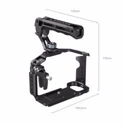 SmallRig 4198 custodia per macchine fotografiche 1/4, 3/8" Nero