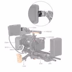 SmallRig 3513C accessorio per la montatura delle macchine fotografiche Sistema di sgancio rapido - Vista aggiuntiva 7