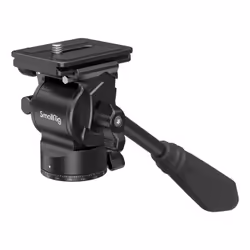 SmallRig 3259B testa per treppiede Nero Alluminio, Poliossimetilene (POM), Silicone, Acciaio inox 1/4" Fluido - Vista aggiuntiva 2