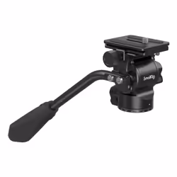 SmallRig 3259B testa per treppiede Nero Alluminio, Poliossimetilene (POM), Silicone, Acciaio inox 1/4" Fluido - Vista aggiuntiva 3
